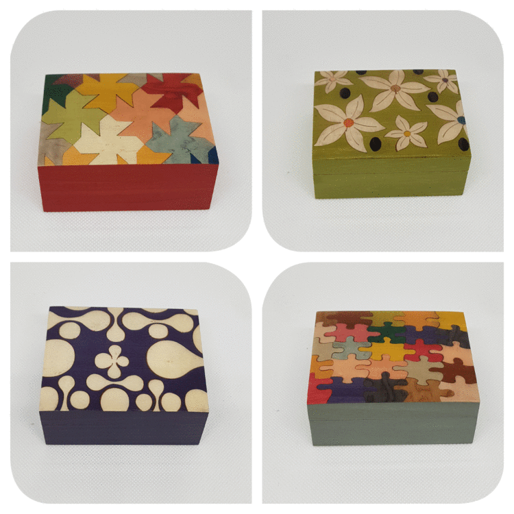 Small Boxes 3,9"x3,1"x1,5"