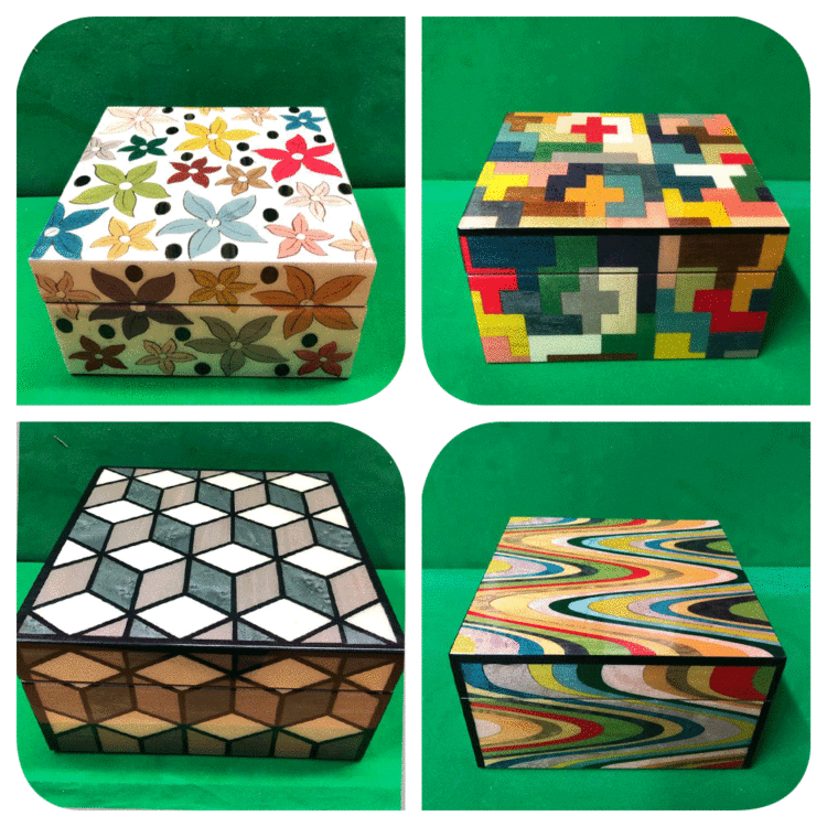 Modern 5,5"x5,5"x3,9"