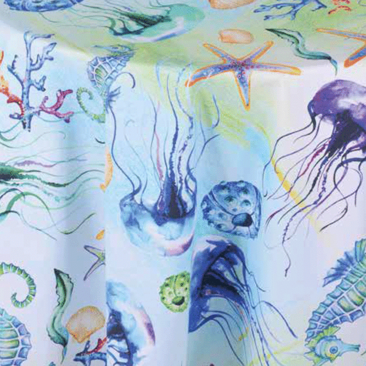 High Quality Cotton- Jellyfish - La Bottega delle Arti